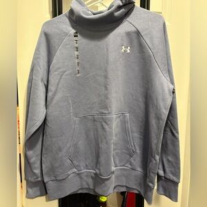 NWT - Womens Under Armour Rival Fleece Funnel Hoodie